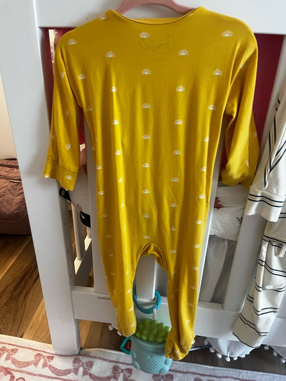 Bonsie Yellow Baby Pajama Skin to Skin - Picture 3 of 3